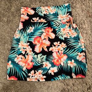Pink Victoria’s Secret vintage hawaiian mini skirt
